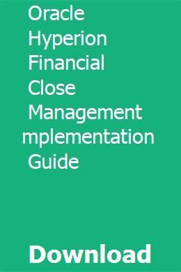 Oracle hyperion financial close management implementation guide. - Studi in onore del card. pietro palazzini.