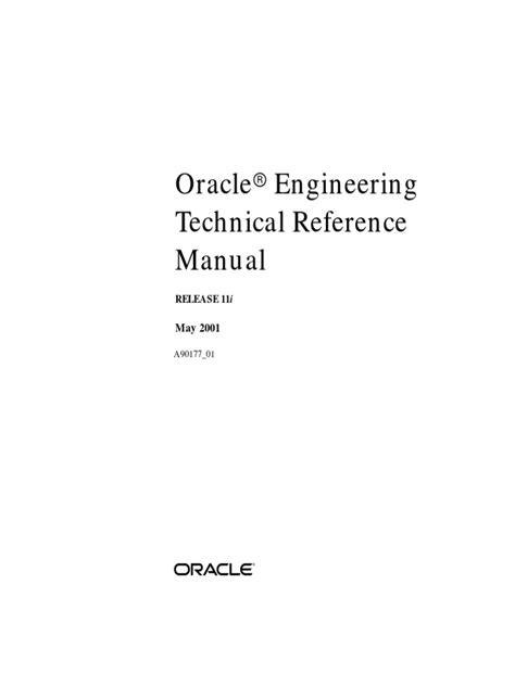 Oracle payables technical reference manual 11i. - Lições do príncipe e outras lições.