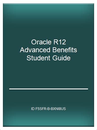 Oracle r12 advance benefits student guide. - 214 jd garden tractor repair manual.