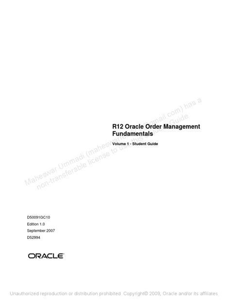 Oracle r12 lease management student guide. - Die organe des sehens in den verschiedenen thierkreisen.