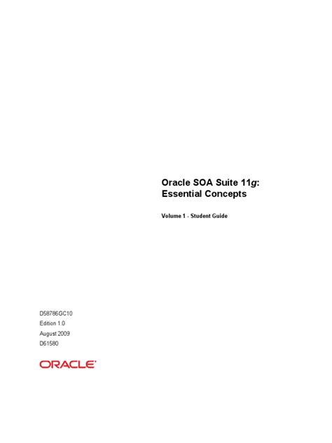 Oracle soa suite 11g student guide. - Biology 201 hayden mcneil lab manual answers.