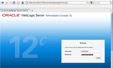 Oracle weblogic server 12c guida all'installazione. - Coup de foudre, cache-cache et coeurs brisés.