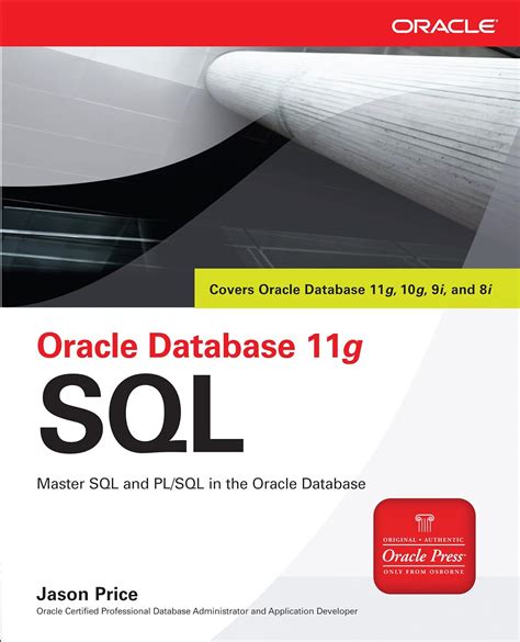 Read Online Oracle Database 11G Sql By Jason Price