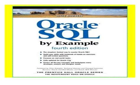 Full Download Oracle Sql By Example By Alice Rischert