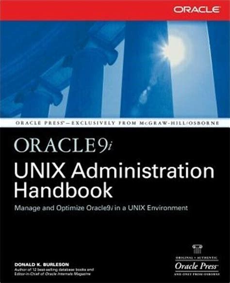Oracle9i unix administration handbook oracle press. - Oracle9i unix administration handbook oracle press.