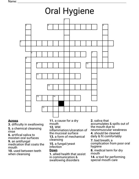  ORAL B - Crossword Clues. Search through millions of crossword puzzle answers to find crossword clues with the answer ORAL B. Type the crossword puzzle answer, not the clue, below. Optionally, type any part of the clue in the "Contains" box. Click on clues to find other crossword answers with the same clue or find answers for the "Recharge your ... . 