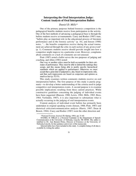 Oral interpretation piece.  This is not necessarily a bad thing.  Winn...