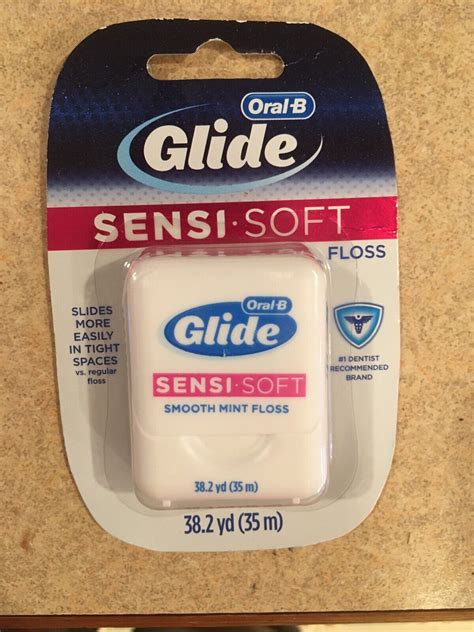 Oral-B Glide Sensi-Soft Smooth Mint Floss 38.2 Yd. - eBay