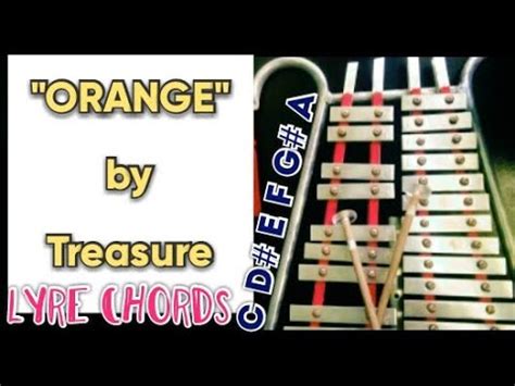 Orange - Treasure - Lyre Chords - YouTube