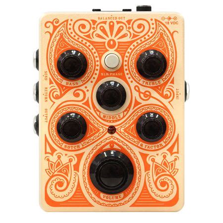 Orange Acoustic Preamp EQ Pedal American Musical Supply