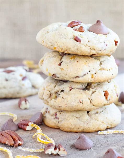 Orange Pecan Milk Chocolate Chip Cookies - Chef Lindsey Farr