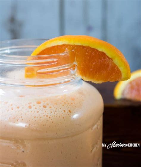 Orange Smoothie (Creamsicle Shake) My Montana Kitchen