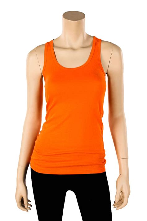 Orange Tank Tops for Women for sale eBay