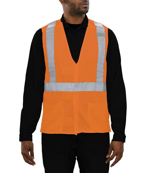 Orange X-Back Mesh Vest: 502SXOR – Reflective Apparel Inc