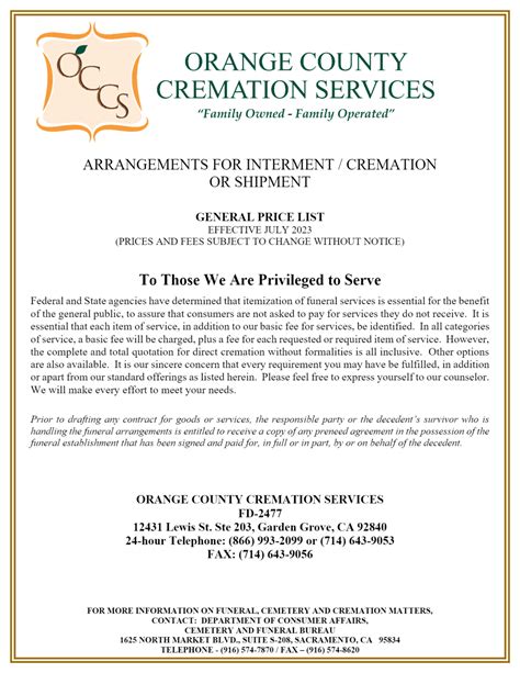 Orange county cremation services. .  We handle the necessary paperwork,...