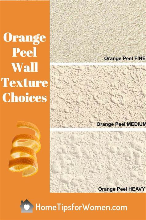 Orange peel walls. Orange peel is a simpler finish and only needs to be sprayed on. Knockdown texture takes more time and effort to install, but has more room for customization and variety. With finishes such as these, there’s no correct or standard way of doing them. You have the complete freedom to choose how your textures will turn out. 