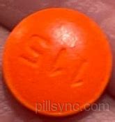 Orange pill 115 ibuprofen. Pill Imprint MCR 115. This orange round pill with imprint MCR 115 on it has been identified as: Hydralazine 50 mg. This medicine is known as hydralazine. It is available as a prescription only medicine and is commonly used for Heart Failure, High Blood Pressure, Hypertensive Emergency. 