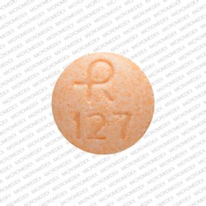 RP 27 Pill - peach round, 11mm . Pill with imprin