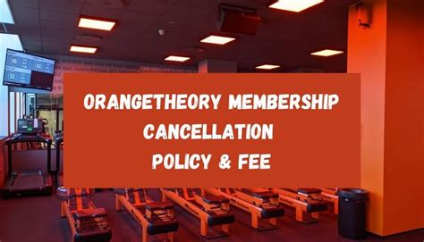 Orangetheory cancellation policy. Different fitness centers and health clubs have different policies. But it's likely your gym has at least a 30-day cancellation policy to ensure they get paid ... 