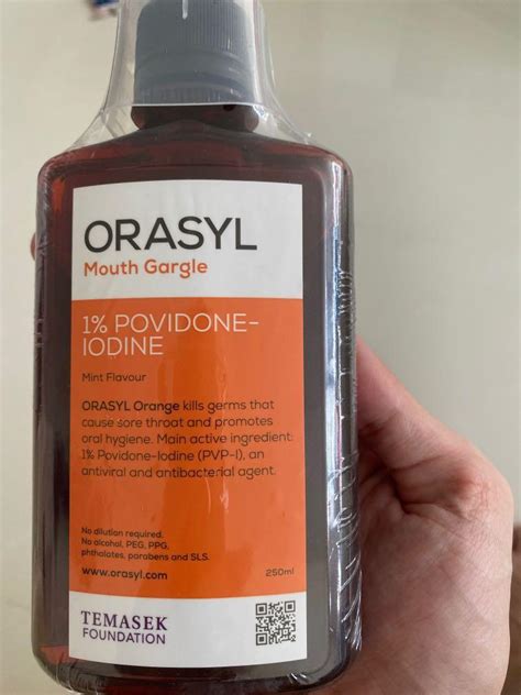 Orasyl mouth gargle, Beauty & Personal Care, Oral Care on Carousell