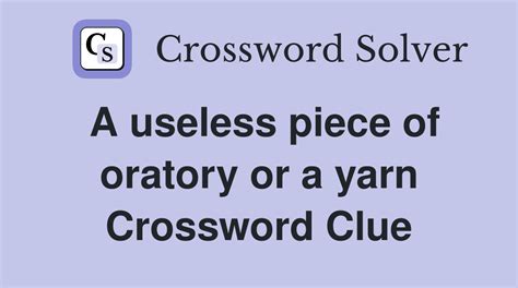 Oratory 6 Crossword Clue, Puzzle and Solver - Crossword Leak