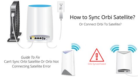 Orbi satellite sync. Satellite Sync LED Colors. Sync Your Satellite With the NETGEAR Orbi App The satellite’s ring LED lights white while the satellite attempts to sync with the router. Then the ring LED lights one of the following colors for about three minutes and then turns off: Satellite Sync LED Colors Blue. The router and satellite successfully synced, and ... 