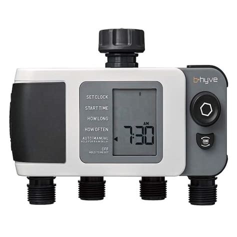 Hose Faucet Cozey, 2 pack. $9.99. SOLD OUT. Gen 2 B-hyve Smart Hose Watering Timer. $59.99. Shop smart sprinkler timers for hose watering and discover the Orbit difference. B-hyve Bluetooth hose faucet timers help you save water every day.. 