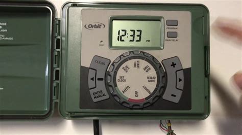 Orbit 6-Station Easy-Dial Sprinkler Timer : Use and Care Manual