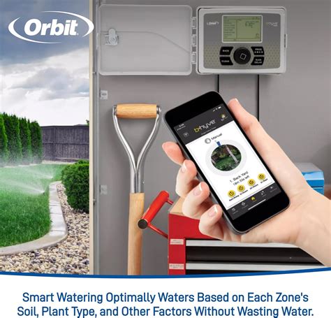 Orbit Bhyve Smart Indoor/Outdoor WiFi Sprinkler System Controller...