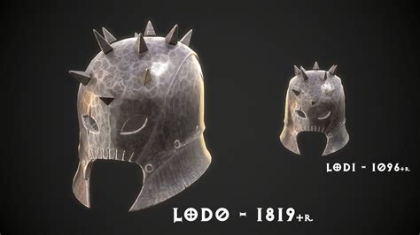 Orc Helmet Collection CGTrader