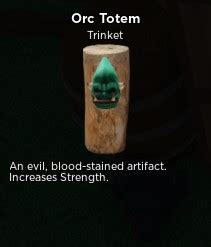 Orc Totem Roblox Prototype Wiki Fandom