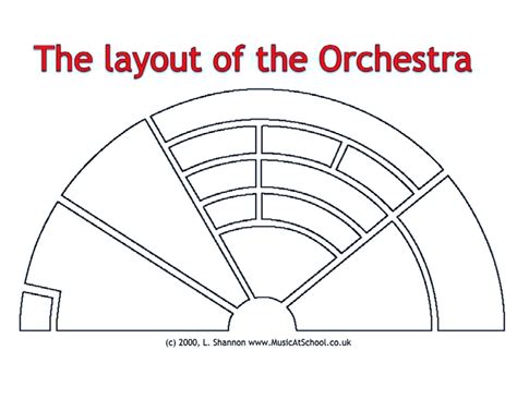 Orchestra Layout Worksheet