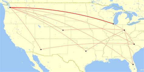 Ord to sea. The flight distance between airports Chicago O'Hare International Airport ( ORD) and Seattle Tacoma International Airport ( SEA) is 1,720.56 mi (2,768.98 km). This corresponds to an approximate flight time of 3h 45min. Similar flight routes: ORD → BFI , ORD → YYJ , ORD → YVR , ORD → PDX , MDW → SEA. The initial bearing on the course ... 