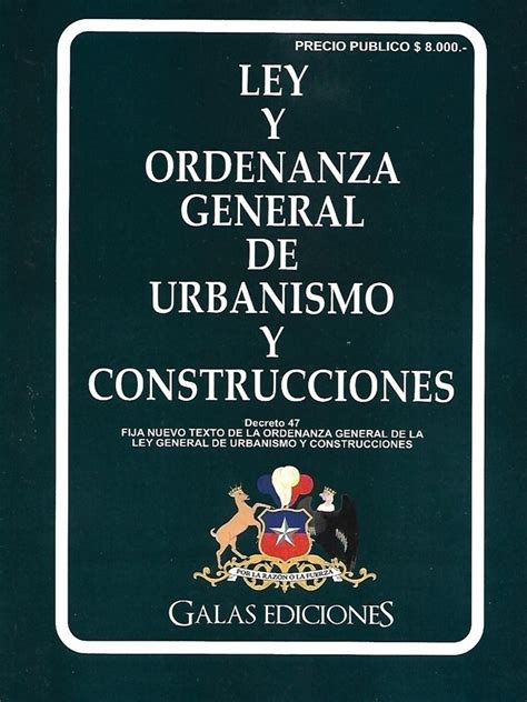 Ordenanza general de urbanismo y construcciones. - Solution manual for fundamental accounting principles.