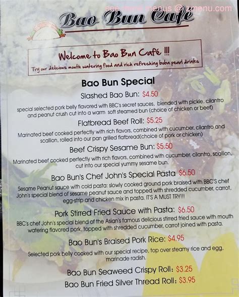 Order Bao Bun Hibachi Menu Delivery【Menu & Prices】 Atlanta