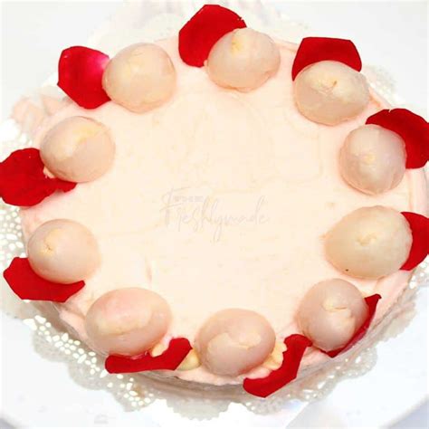 Order Lychee-Mousse-Cake - The Freshly Made