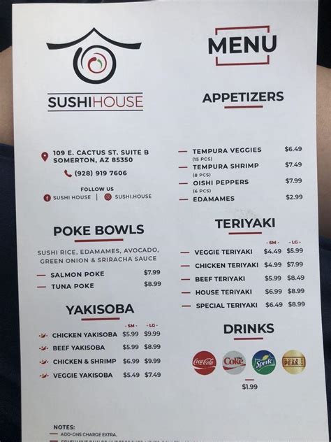 Order Sushi House Delivery Online Somerton Menu & Prices