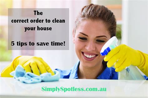 Order to Clean Your House for Efficiency - Simply …