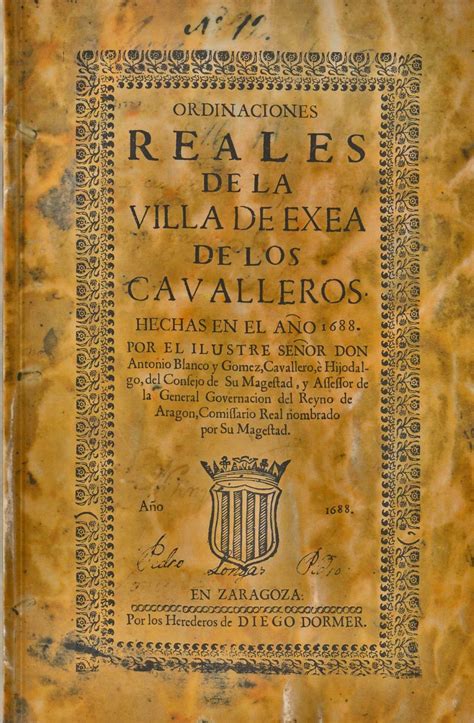 Ordinaciones reales de la villa de exea de los cavalleros hechas en el año 1688. - Numerical methods engineers 6th edition solution manual.