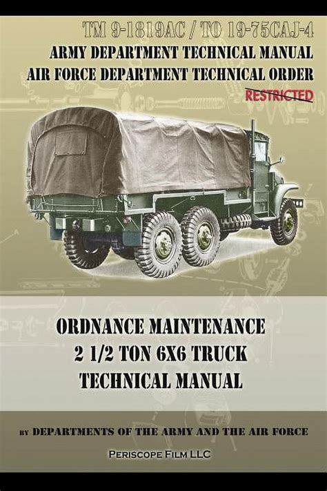 Ordnance maintenance 2 1 2 ton 6x6 truck technical manual tm 9 1819ac and to 19 75caj 4. - Agnes karll-verband und sein einfluss auf die entwicklung der krankenpflege in deutschland.