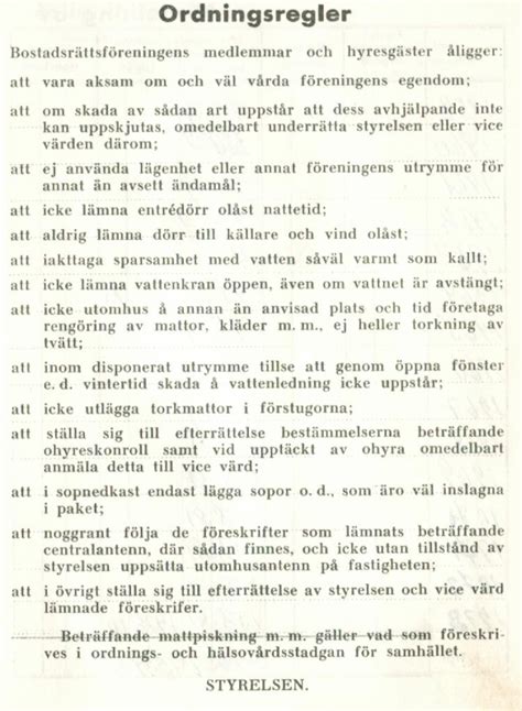 Ordningsregler: M&auml;rsta B&aring;tklubb