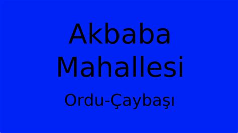 Ordu Caybasi Akbaba Mahallesi terapi halı yıkama