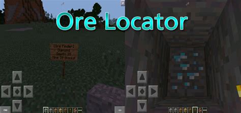 Ore Locator (XRay Alternative) Minecraft PE Mods & Addons