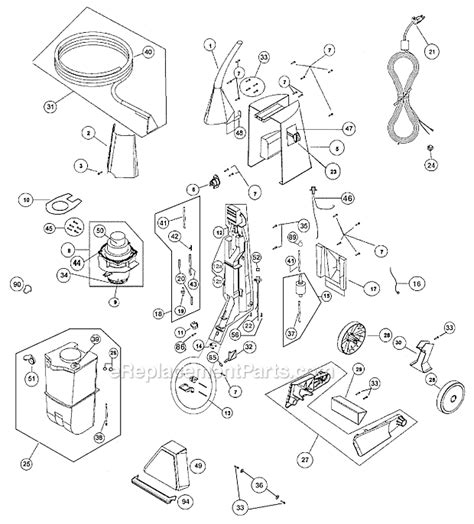 Oreck Steamer M800 eReplacementParts.com