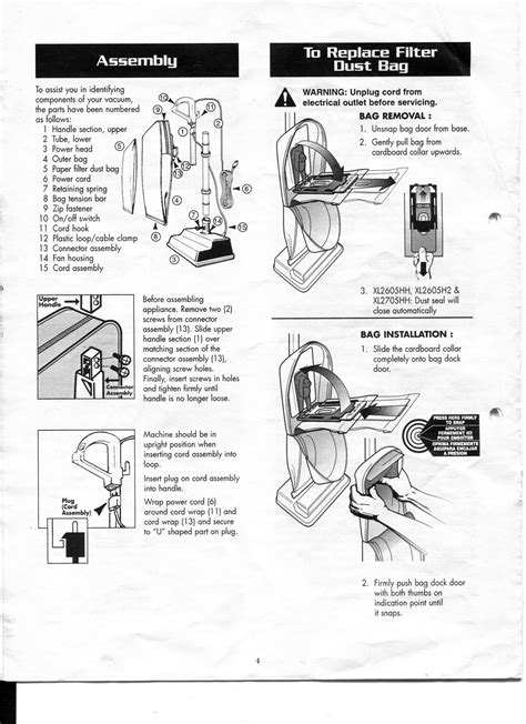 Oreck xl owners manual