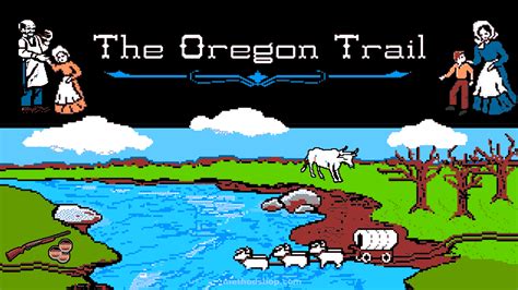 Oregan trail game. The Oregon Trail. Resize canvas Lock/hide mouse pointer Scale: about pce.js emulator ... 
