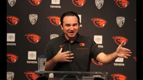 Oregon State Football Press Conference - Head Coach Jonathan Smith …