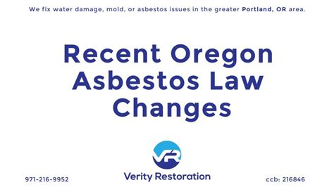 Oregon asbestos legal question. Things To Know About Oregon asbestos legal question. 