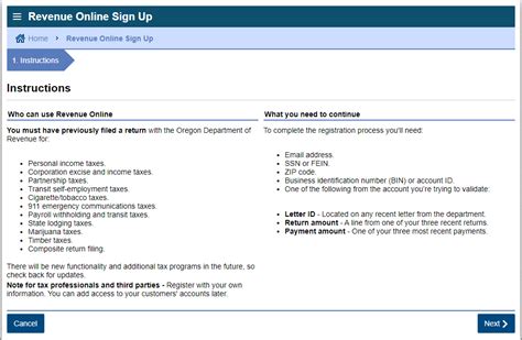Oregon revenue online payment.  Step-by-Step Guide for Businesses: Using Revenue...