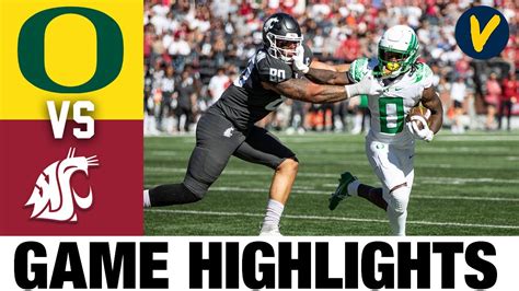 Oregon vs washington state. Nov 14, 2021 · FINAL: OREGON 38, WASHINGTON STATE 24. -- Unsportsmanlike conduct on Avante Dickerson on kickoff return and Seven McGee shaken up on play. Deon McIntosh run to UO 42. McIntosh for 16, targeting on ... 